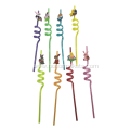 4PCS Easter strawSets